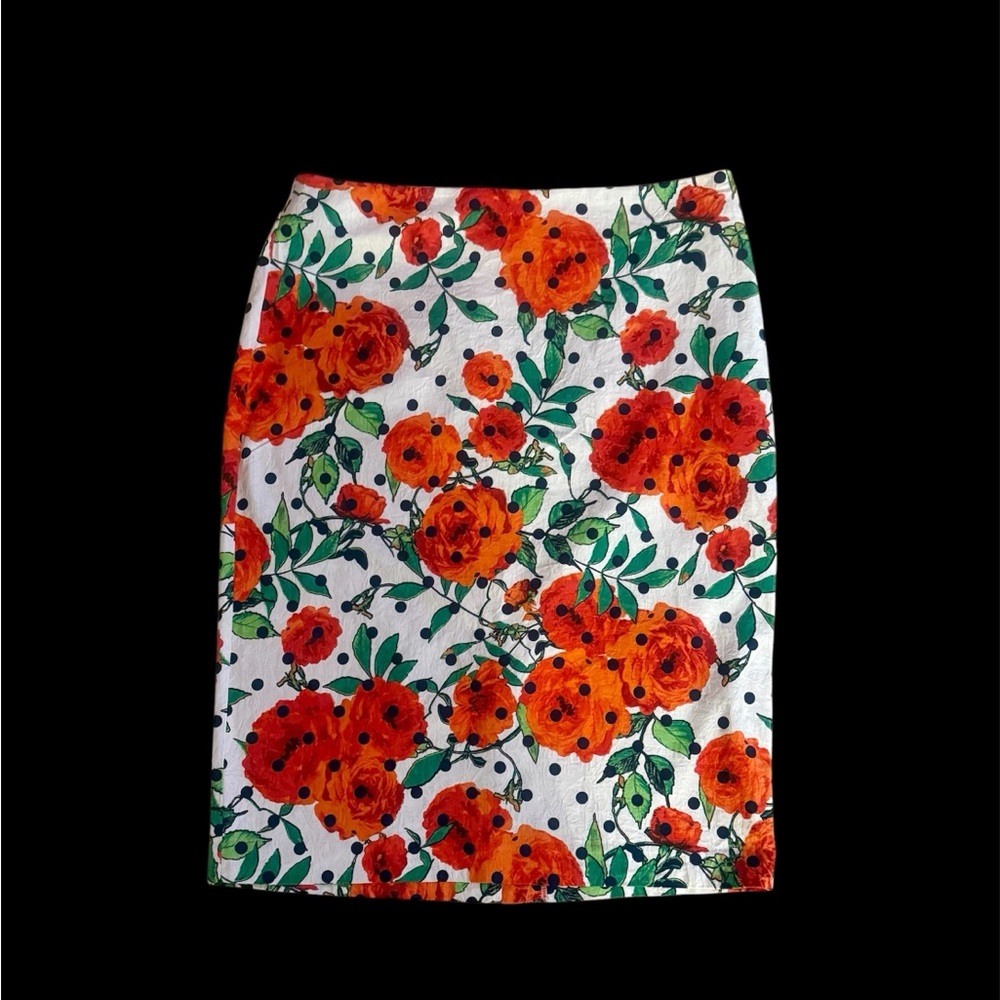 New York & Co 7th Avenue Design Studio Vibrant floral pencil skirt